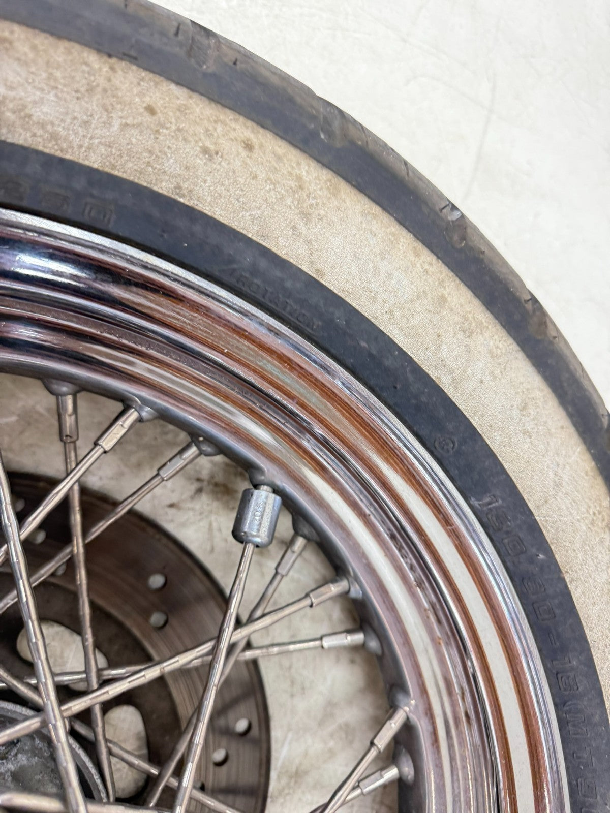 1997 HARLEY DAVIDSON SOFTAIL Front Wheel Rim Tire Laced Brake Rotor 16x3