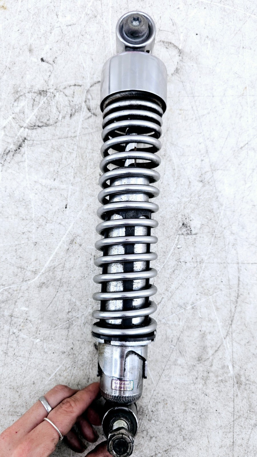 2000 Harley Davidson Sportster Left Right Rear Shock Suspension 54566-97