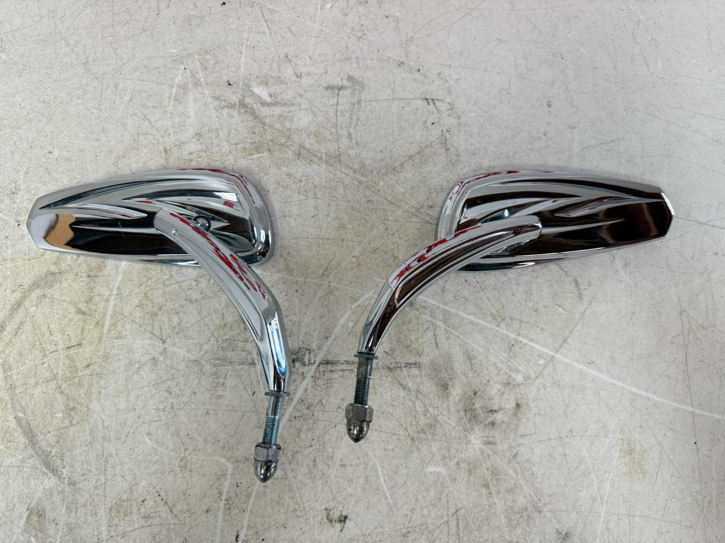 2003 HARLEY DYNA WIDE GLIDE Chrome Side Mirror Mirrors