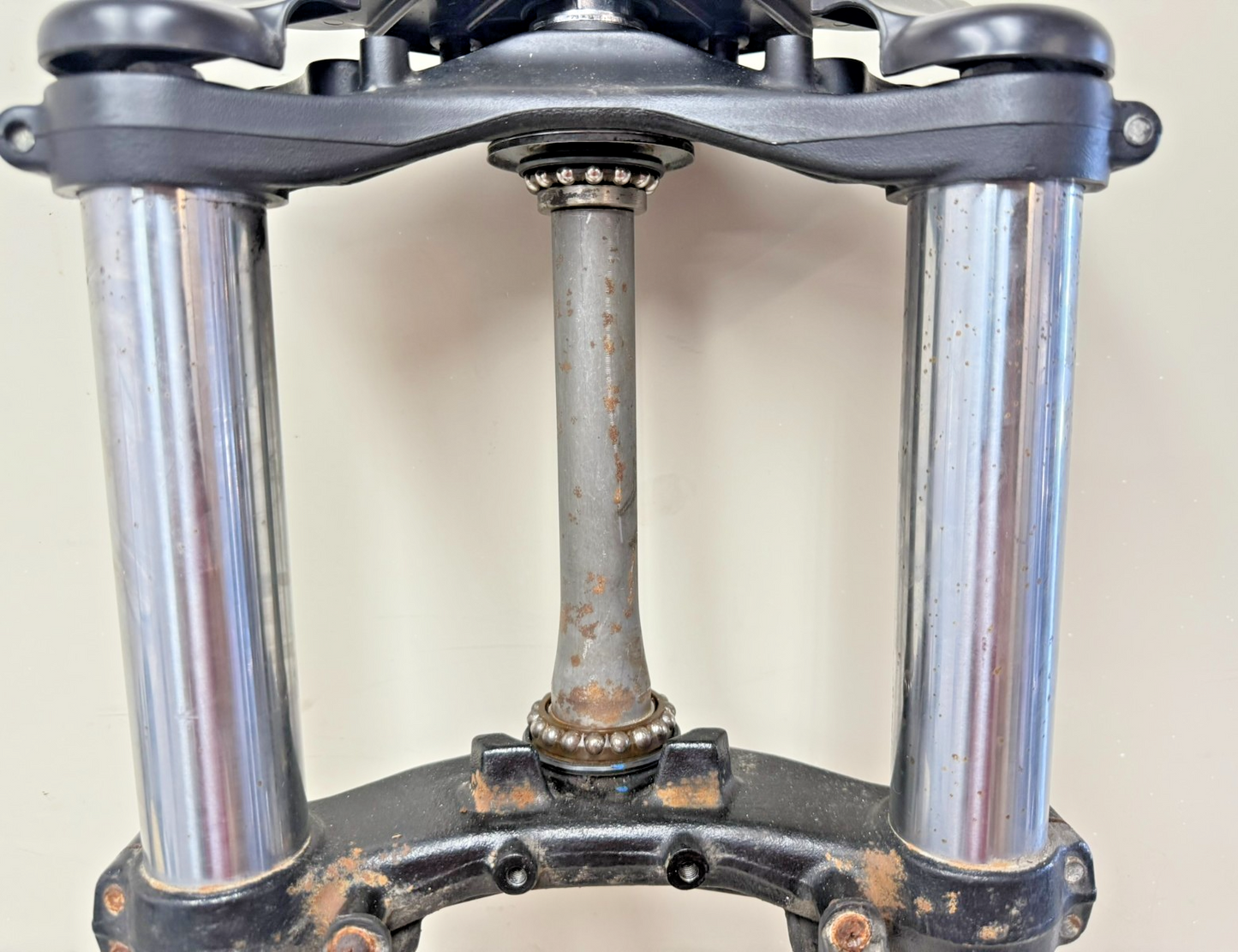 2002 Honda Goldwing GL1800 Forks Front End Suspension Fork Tubes Triple Tree