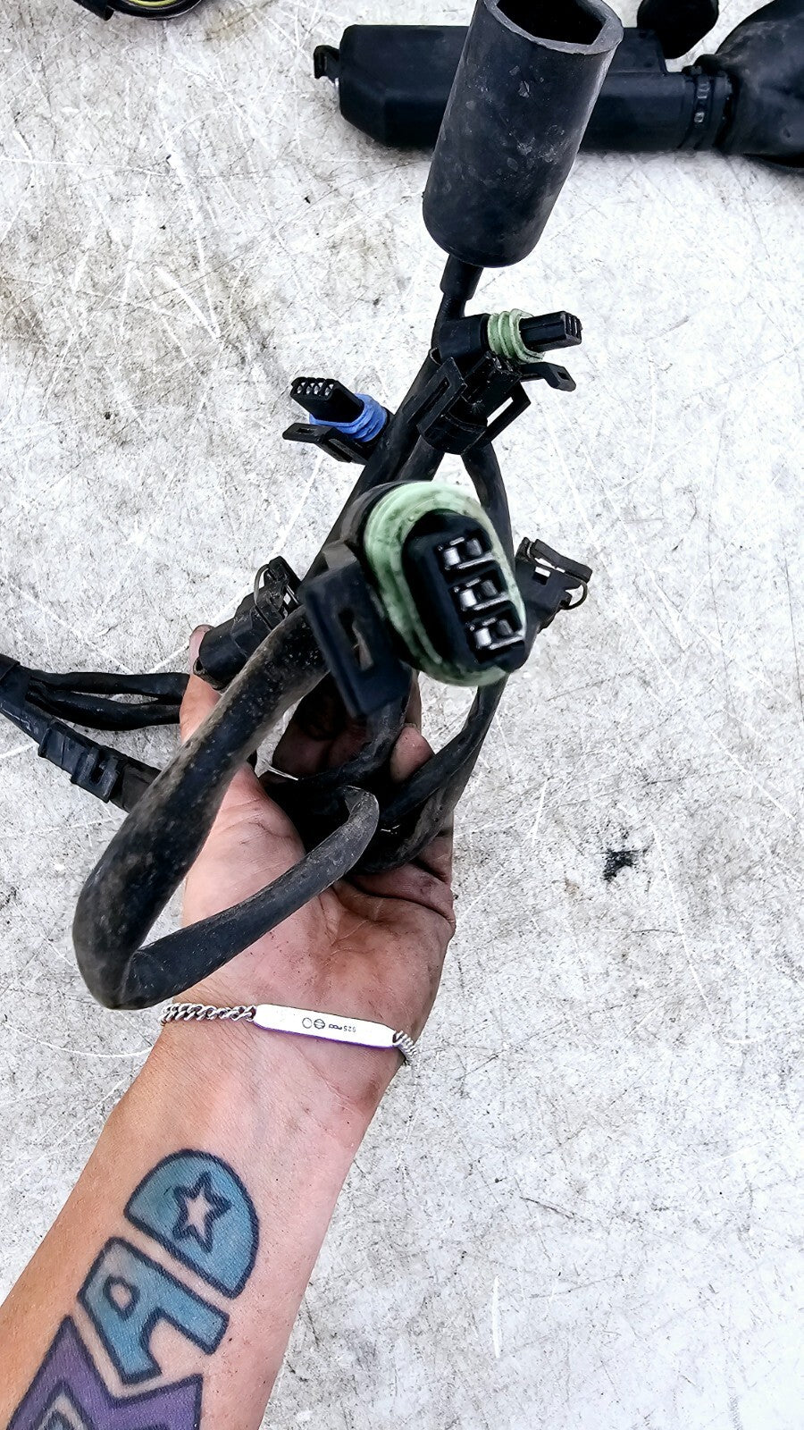 1997 HARLEY ELECTRA GLIDE EFI Fuel injection Wire Wiring Harness Loom