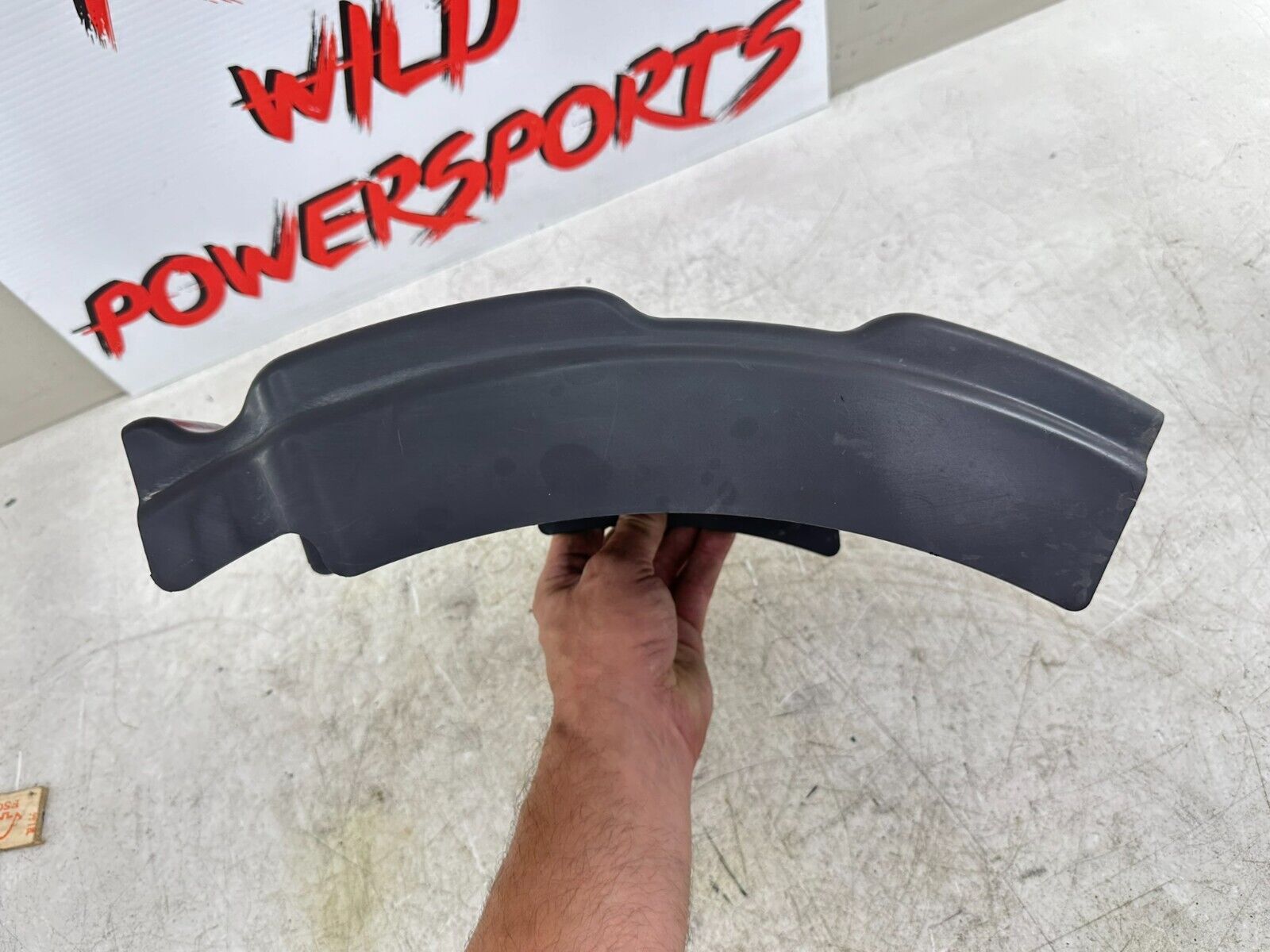 2002 HARLEY SOFTAIL Rear Wheel Mud Flap Swing Arm Filler Panel
