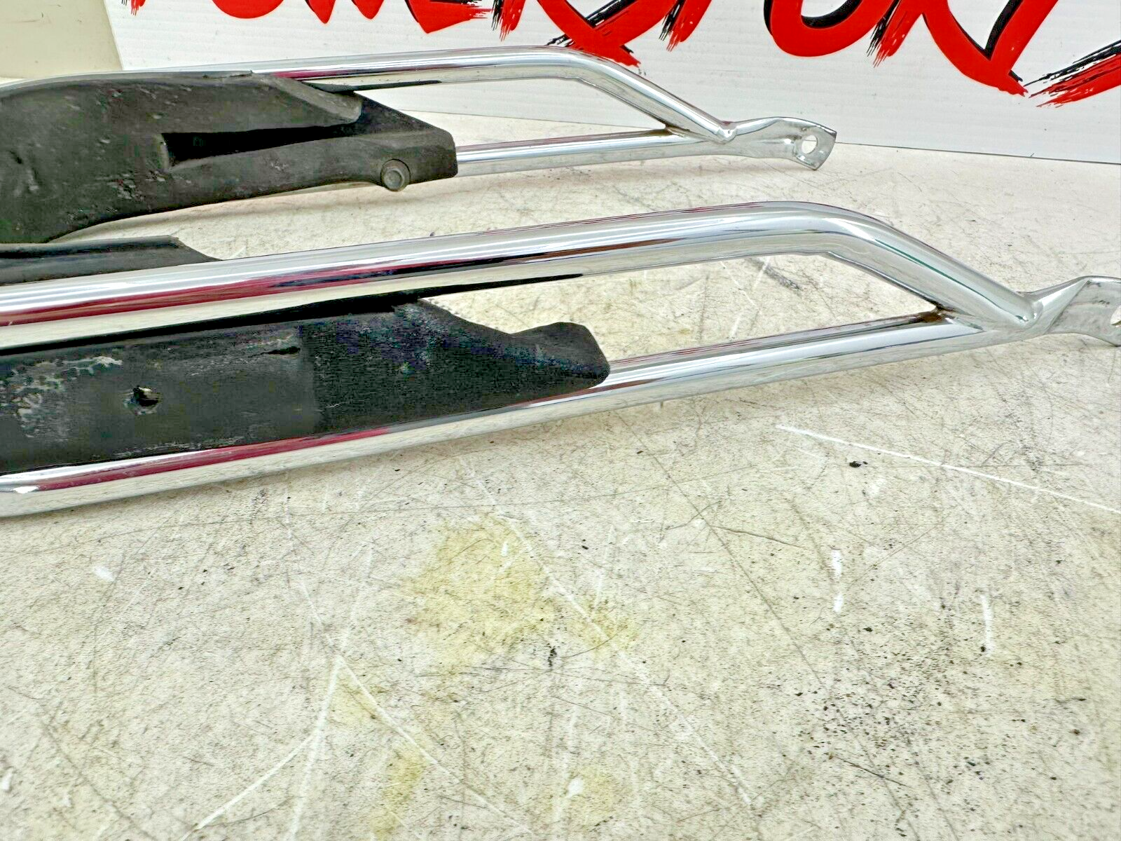 2003 HARLEY ELECTRA GLIDE classic Chrome Front Fender Bumper Trim Guard