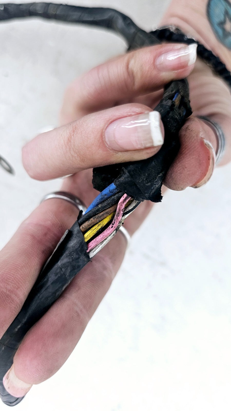 1993 HONDA GOLDWING GL1500 CB To Radio Wire Wiring Harness Cable