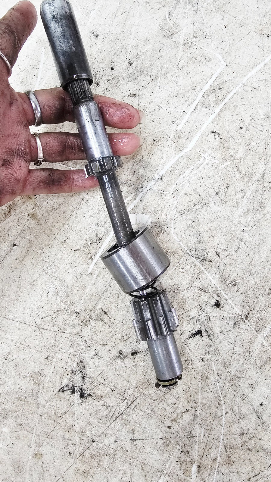 2002 HARLEY SOFTAIL Primary Clutch Chain Compensator Jackshaft Gear