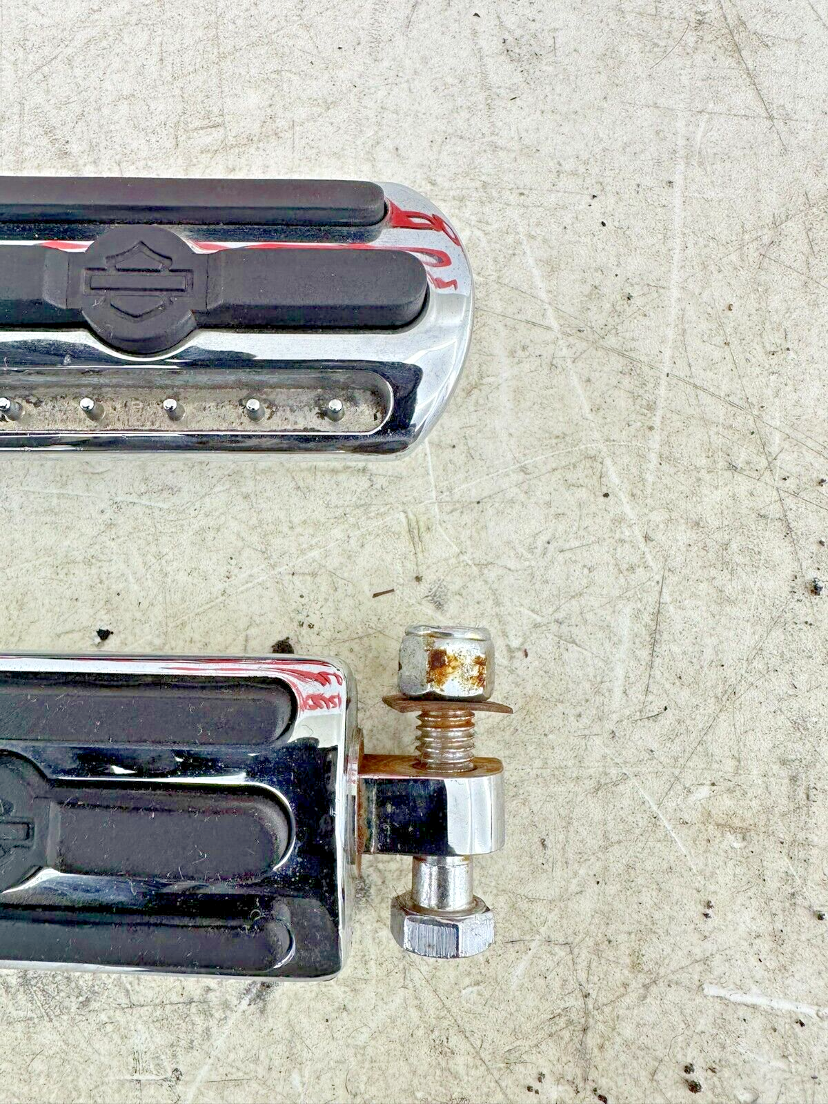 2001 HARLEY SOFTAIL Chrome HD Footpegs Foot Peg