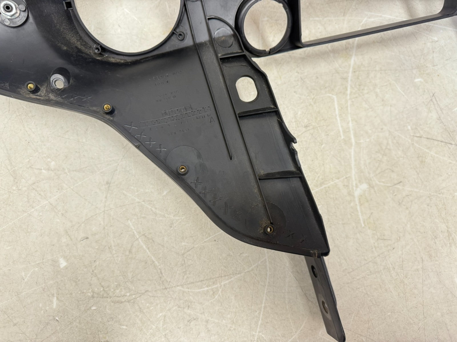 2003 HARLEY ELECTRA GLIDE Front Upper Batwing Inner Fairing Rearview Side Mirror