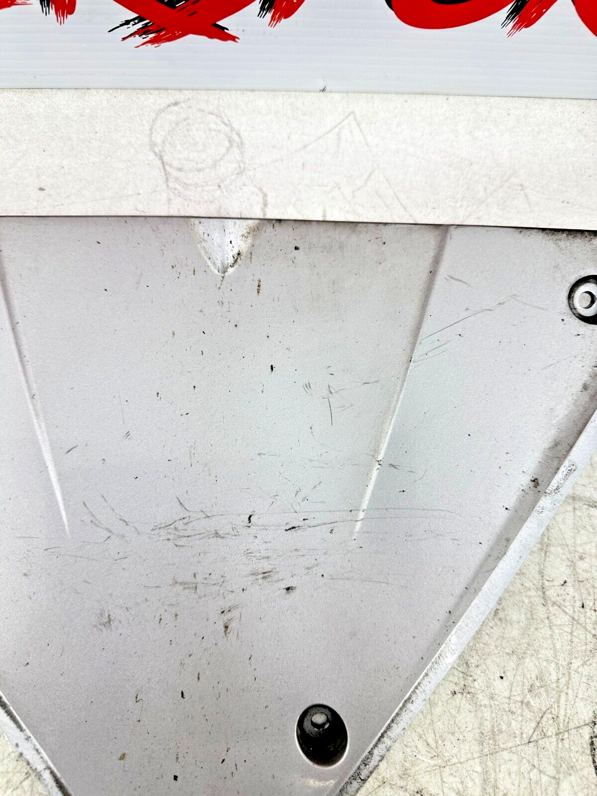 06-12 YAMAHA FJR 1300 Center Lower V Fairing Cowl Panel Cover OEM