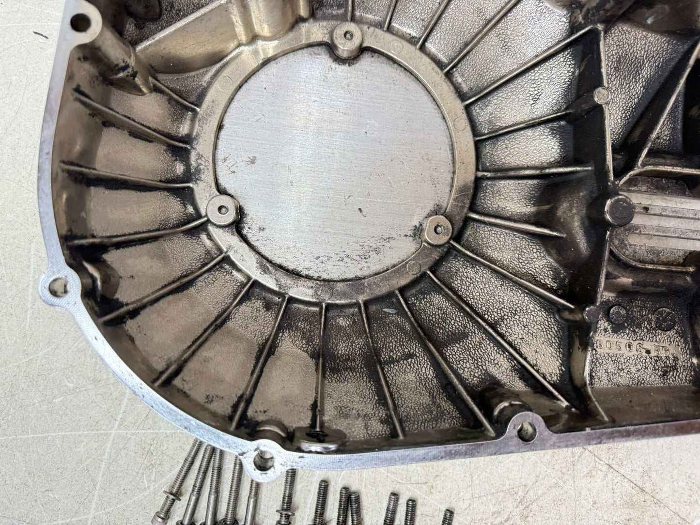 1997 HARLEY DAVIDSON SOFTAIL Outer Primary Clutch Cover Housing 60506-89A