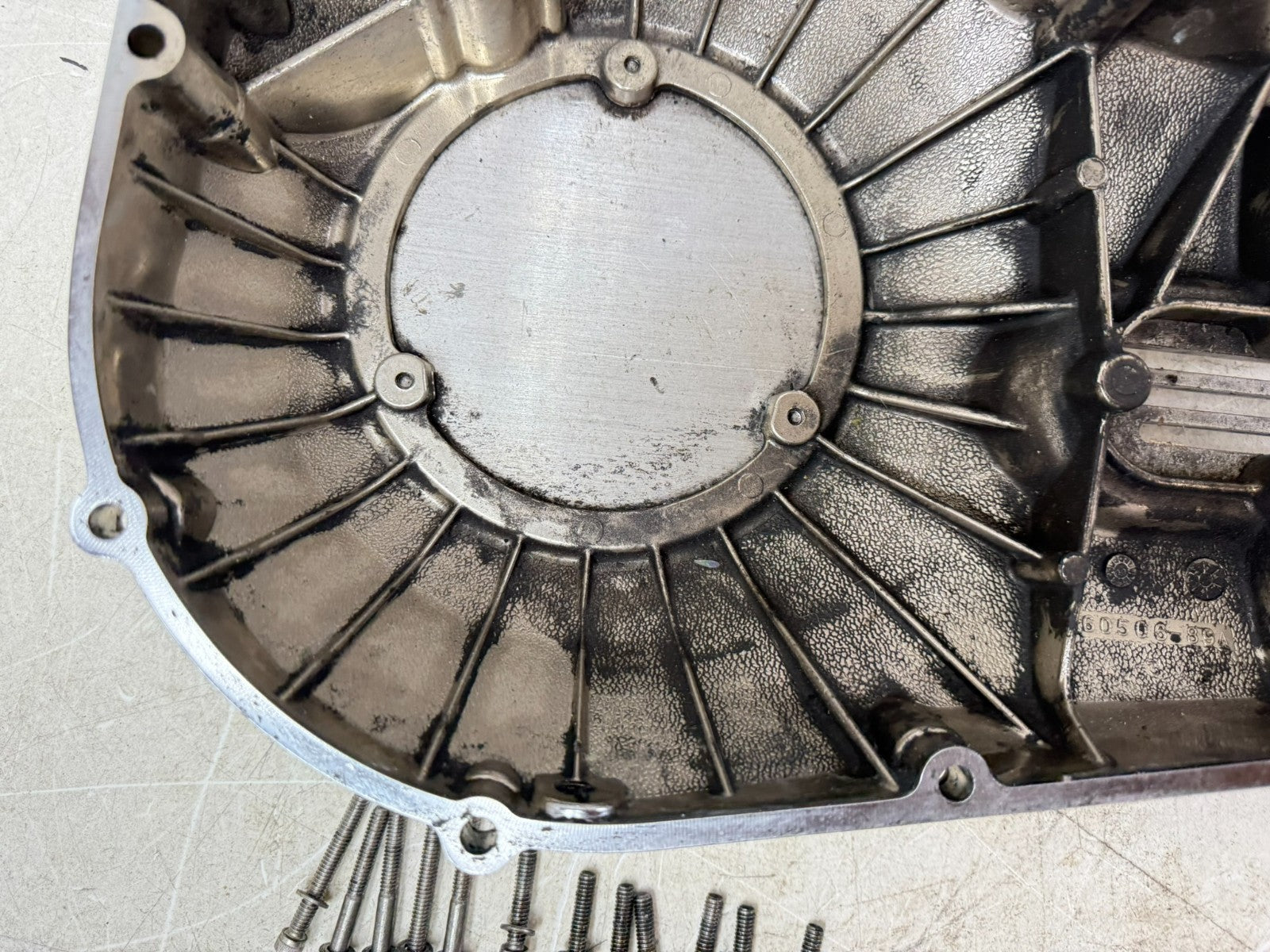 1997 HARLEY DAVIDSON SOFTAIL Outer Primary Clutch Cover Housing 60506-89A