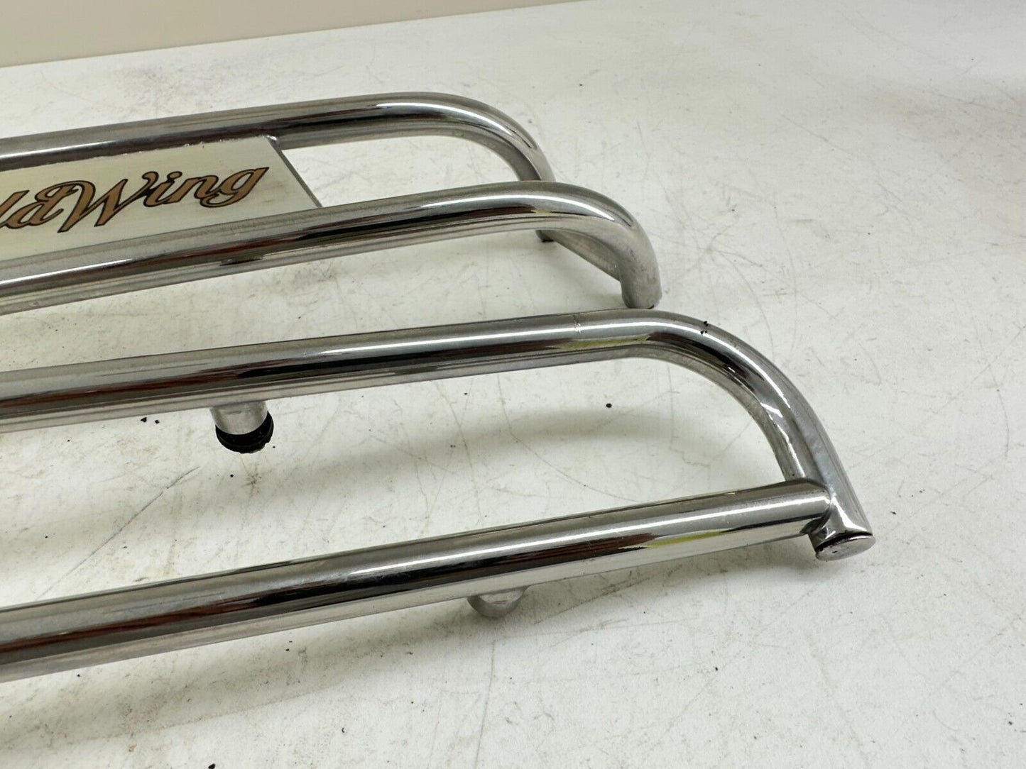 88-00 HONDA GOLDWING GL1500 Hondaline Chrome Saddlebag Door Lid Accent Guard