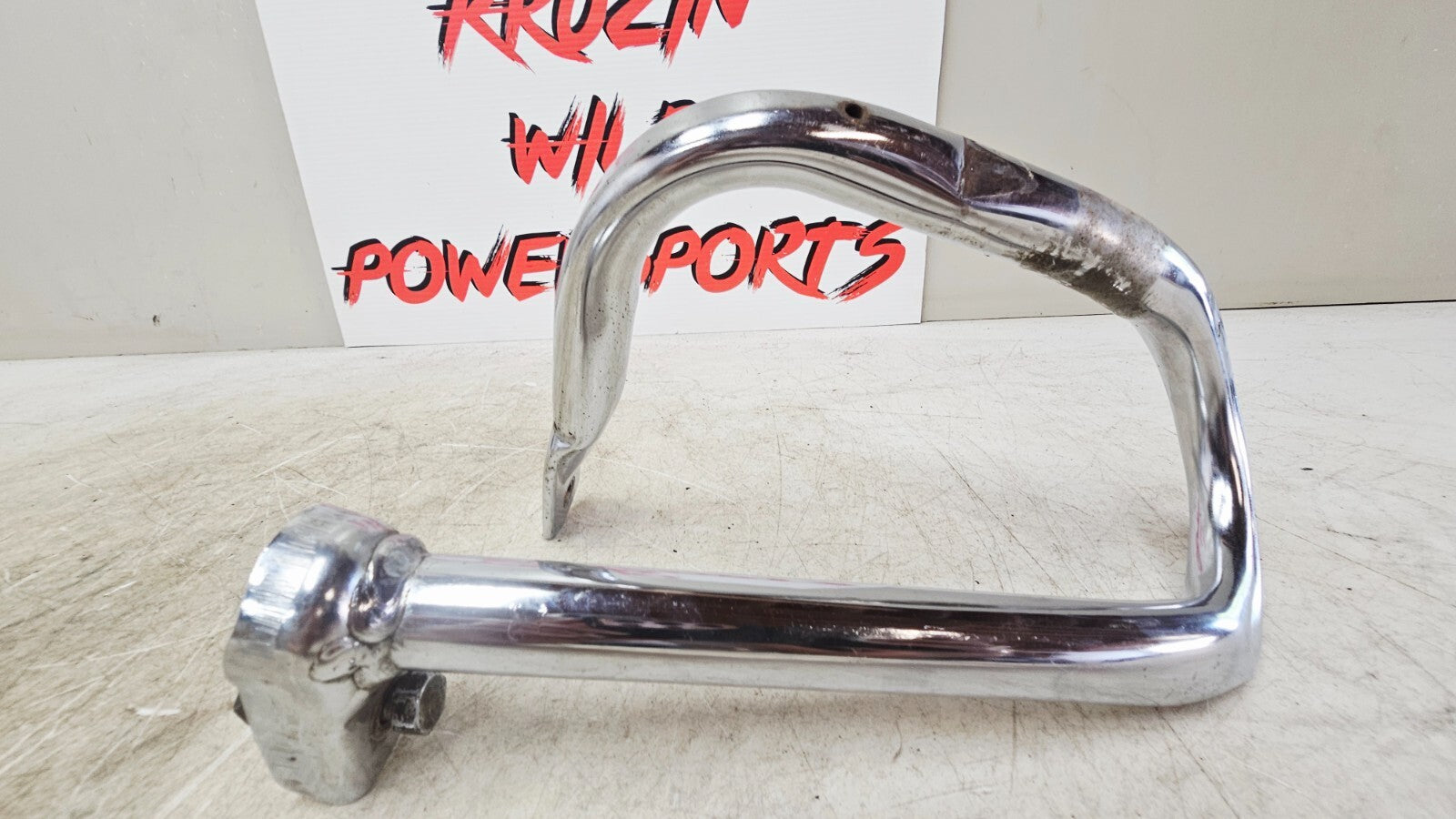1995 HONDA GOLDWING GL1500 Saddlebag Guard Guide Mounting Bracket Chrome