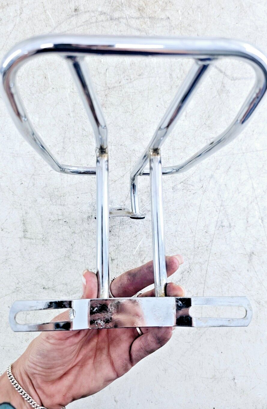 1999 HARLEY DYNA CONVERTIBLE Chrome Rear Fender Luggage Rack