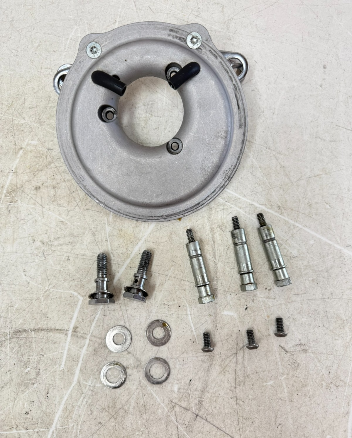 2003 HARLEY ELECTRA GLIDE Air Filter Cleaner Backing Plate & Hardware