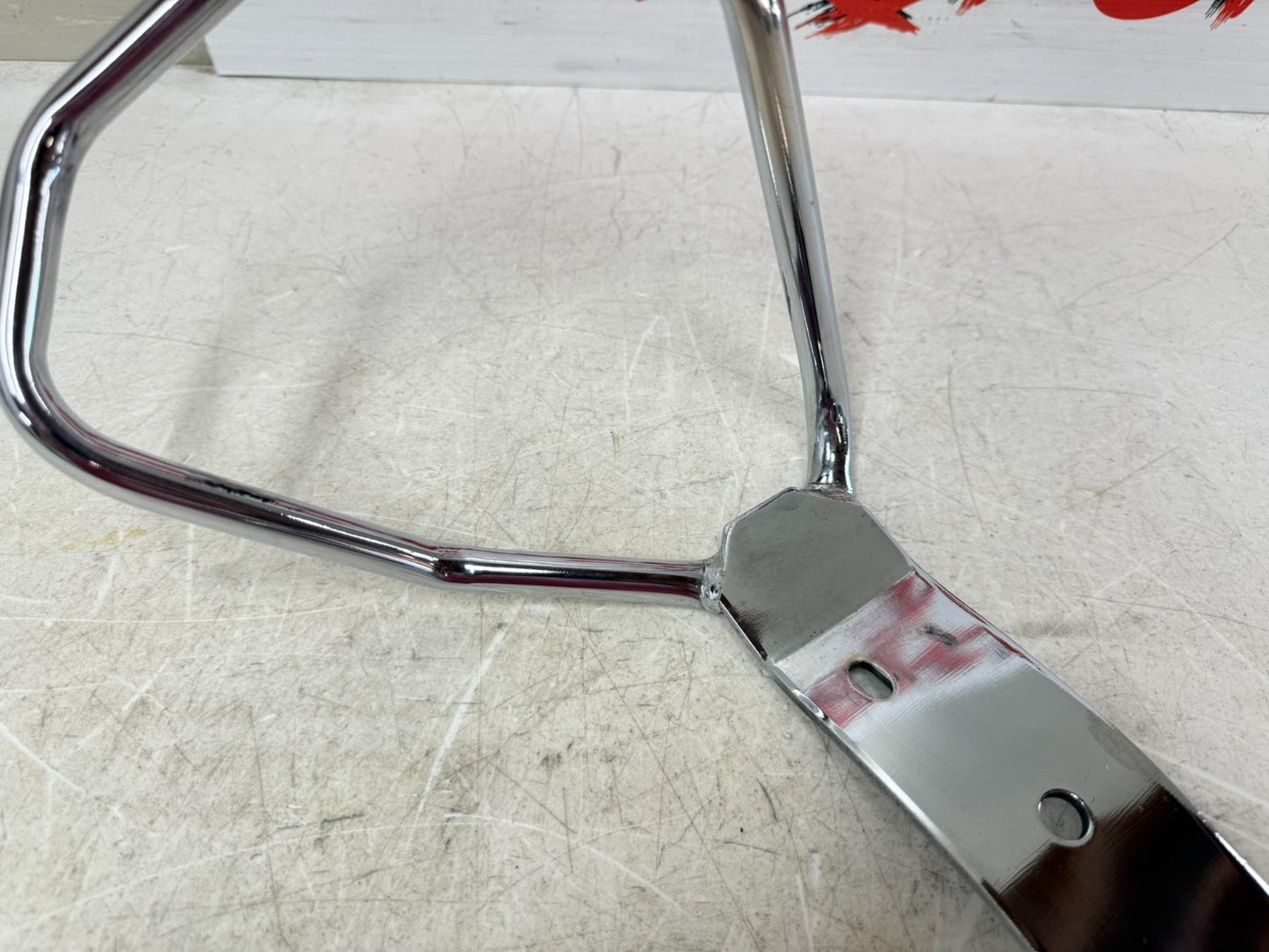 2003 HARLEY ELECTRA GLIDE Chrome Passenger Grab Bar Handle Frame