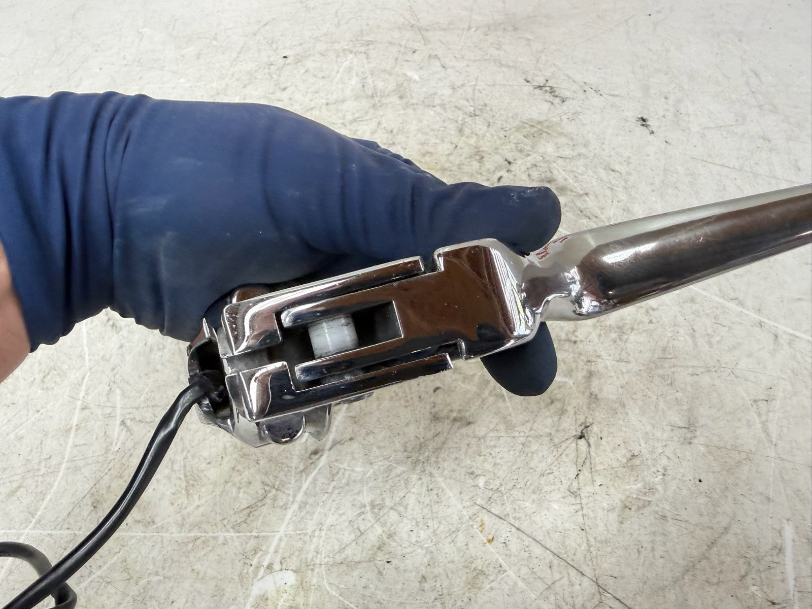 1995 HARLEY FLH ELECTRA GLIDE Clutch Perch Hand Lever Chrome