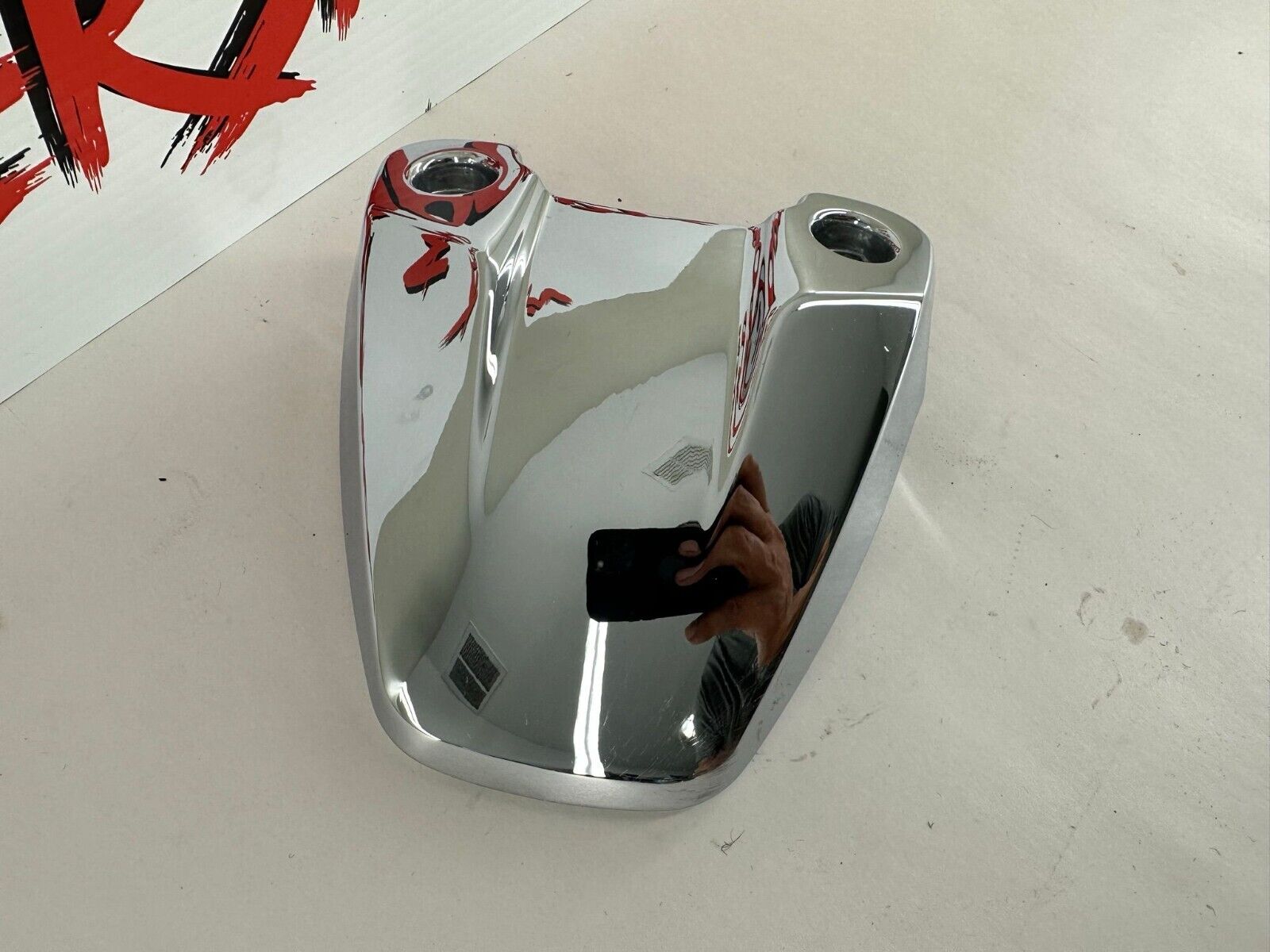 2012 HARLEY SPORTSTER CUSTOM Headlight Chrome Visor Cover