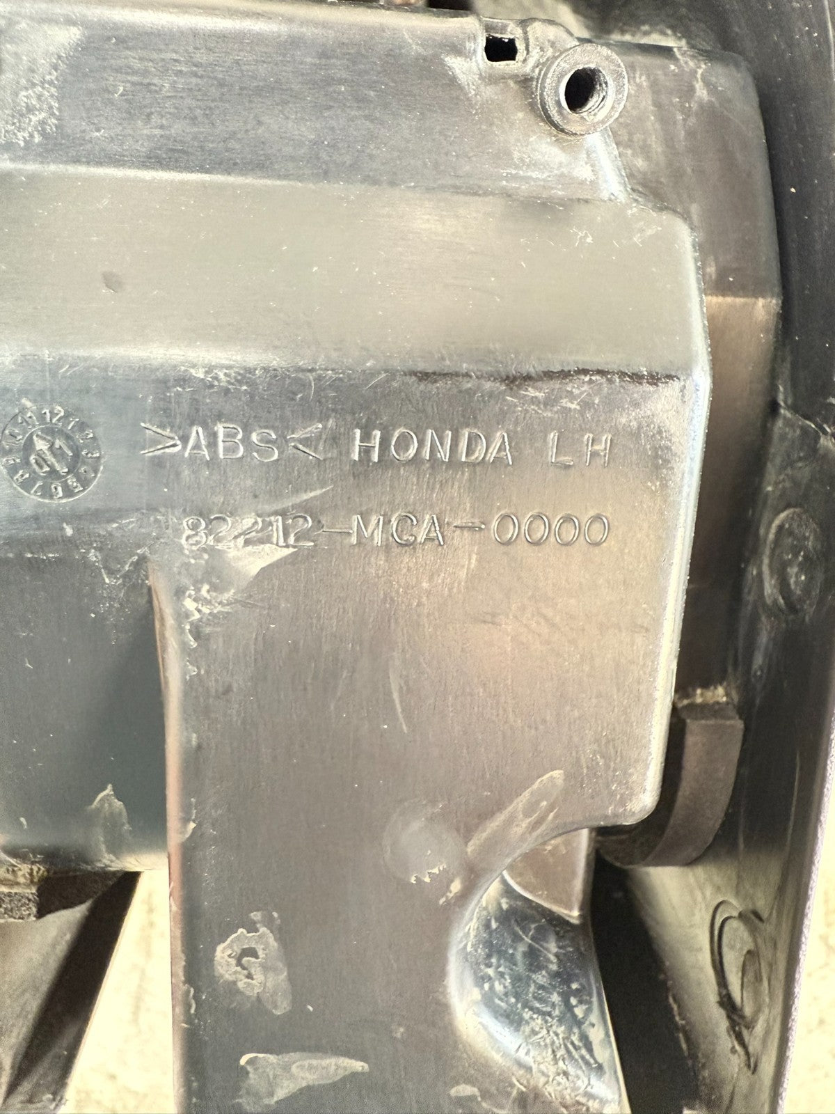 2002 Honda Goldwing GL1800 Rear Left Trunk Storage Pockets Lid