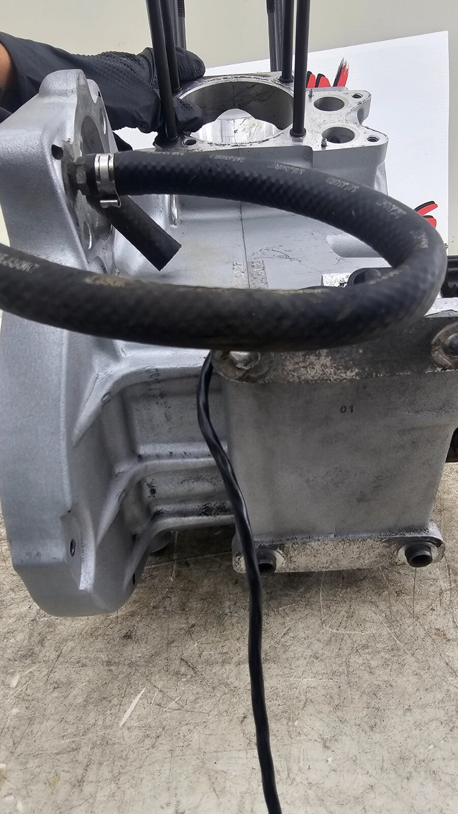 2000 Harley Davidson Sportster Engine Motor Crankcases Cases