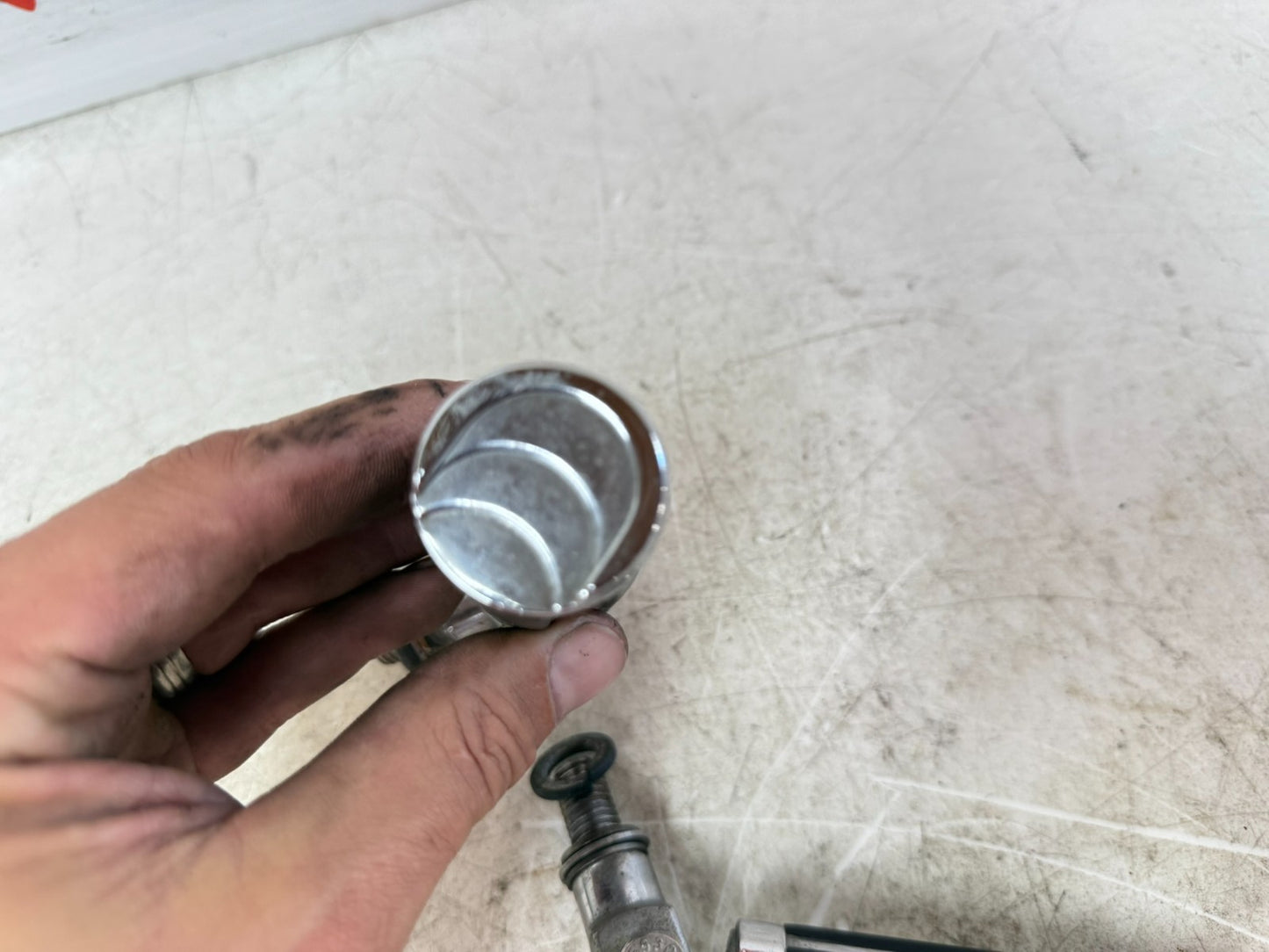 1997 HARLEY DAVIDSON SOFTAIL Passenger Foot Pegs Rest & Mounting Bracket