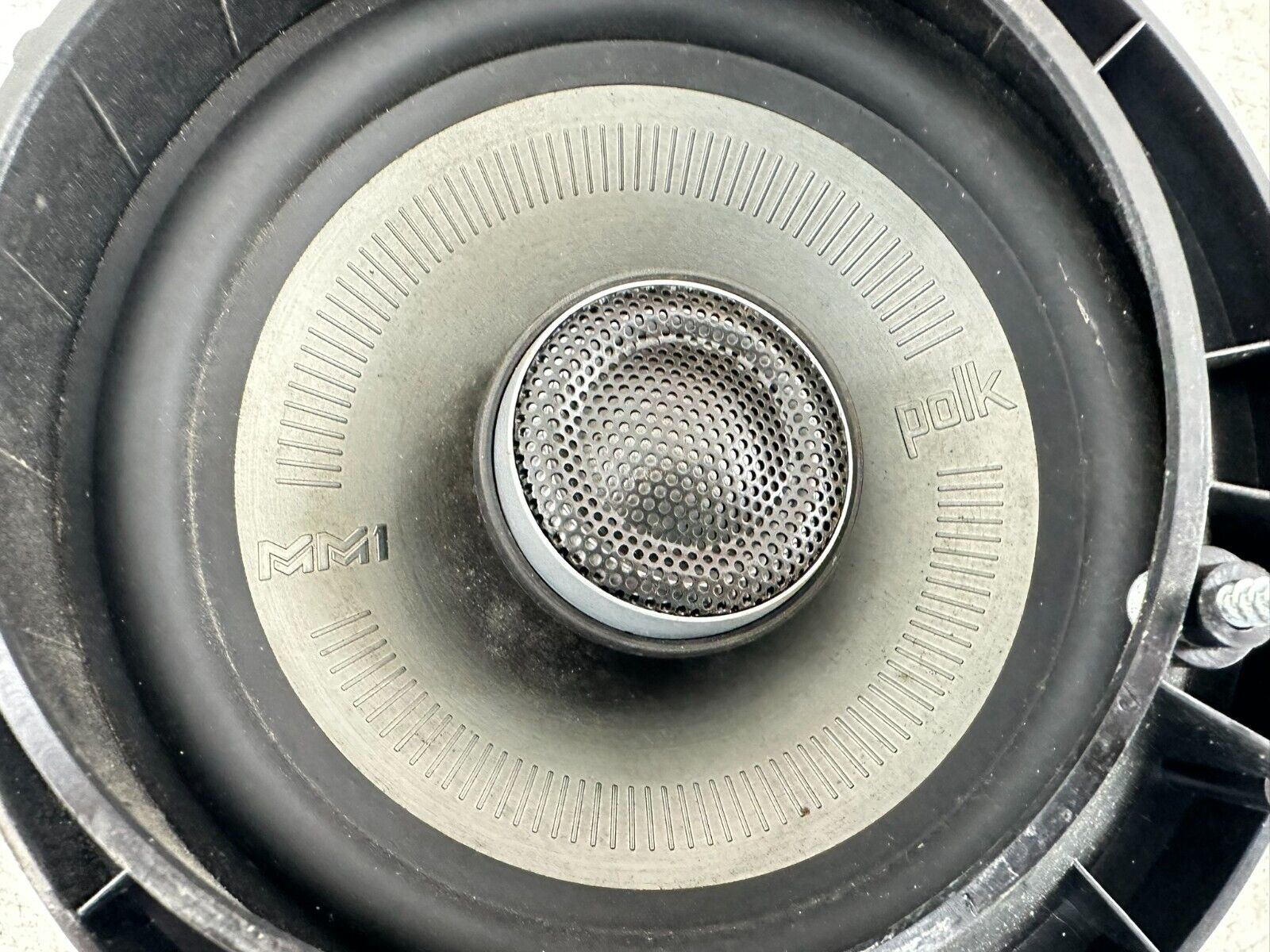 2003 HARLEY ELECTRA GLIDE classic Polk Audio 6.5" MM1 Front Speakers W/ Adapter