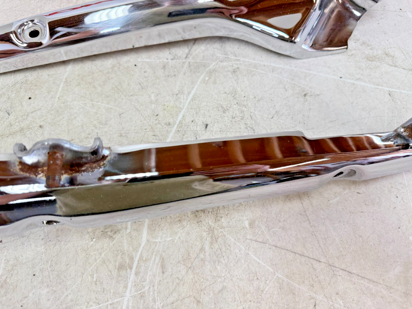 2001 HONDA VALKYRIE INTERSTATE Rear Fender Frame Bar Trunk Bracket Chrome