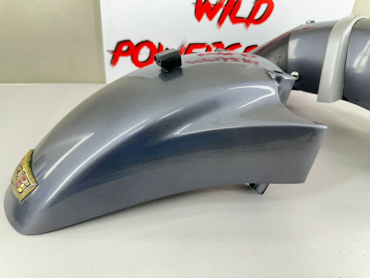 88-00 HONDA GOLDWING GL1500 Front Fender Gray Both Sections