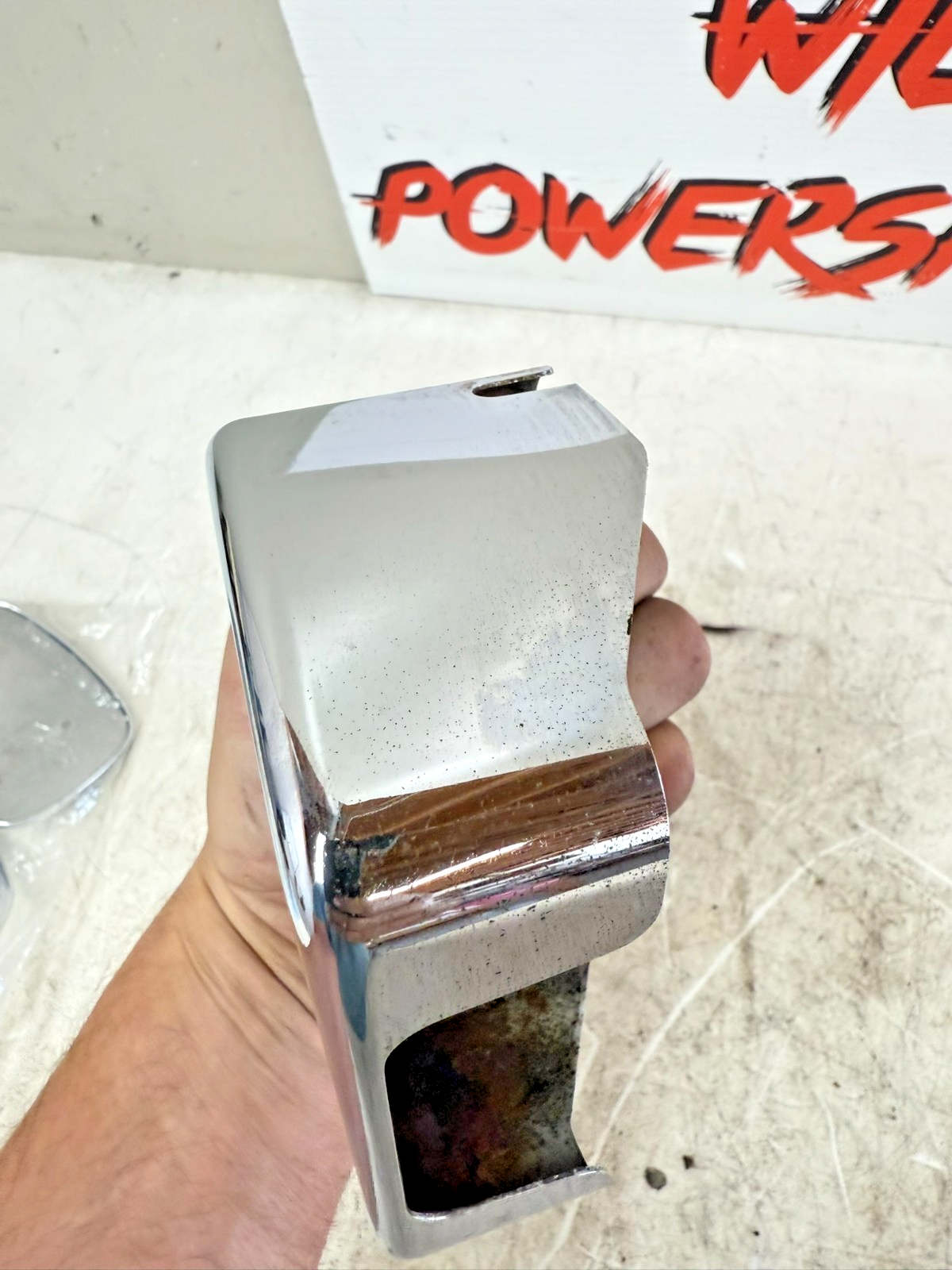 1997 HARLEY DAVIDSON SOFTAIL Ignition Coil Chrome Cover Guard