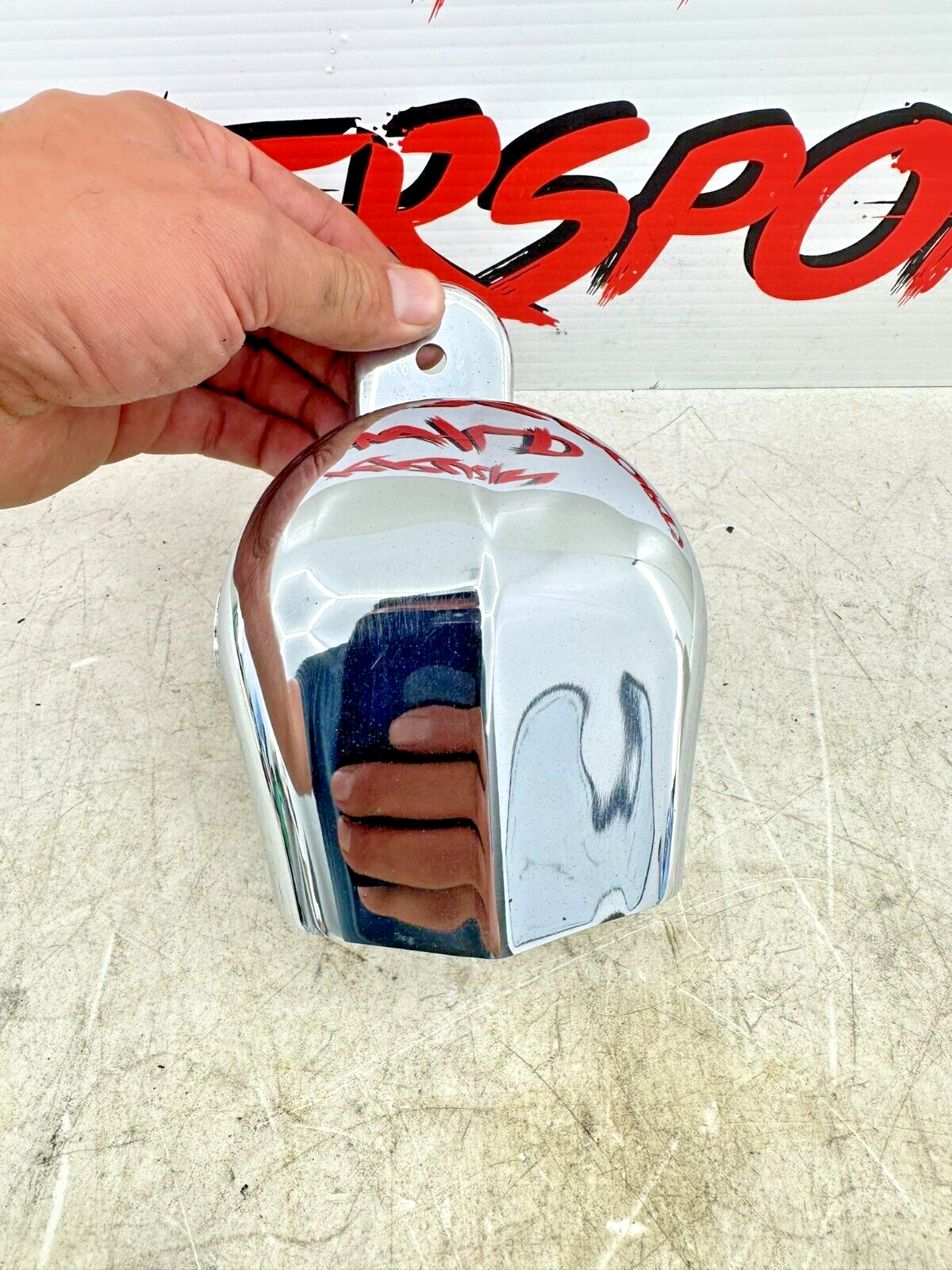 2002 HARLEY SOFTAIL Horn + Chrome Cover