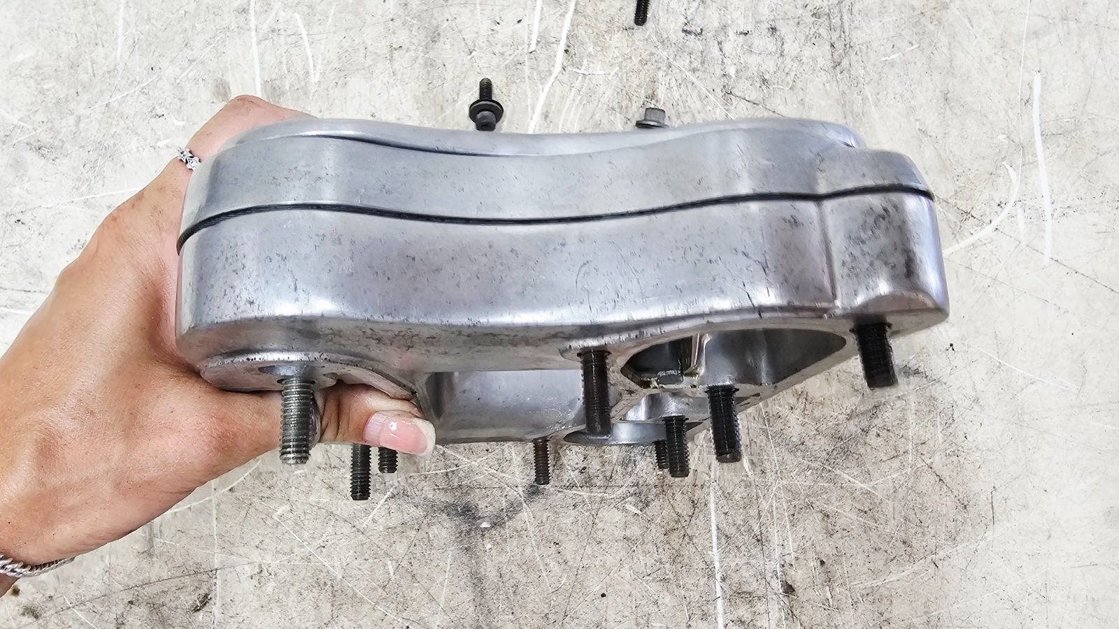 2001 Harley Davidson Sportster Cylinder Head Cover Rocker Box 17581-85