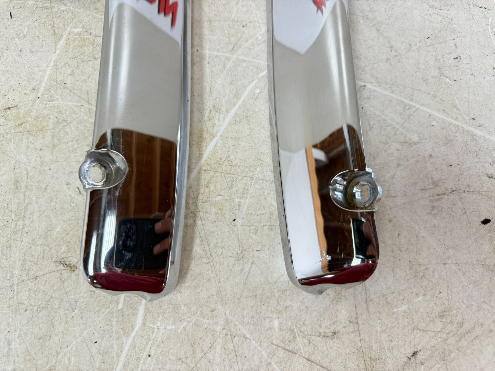 2002 Honda Goldwing GL1800 Engine Fuel Injector Head Cover Right Left Chrome