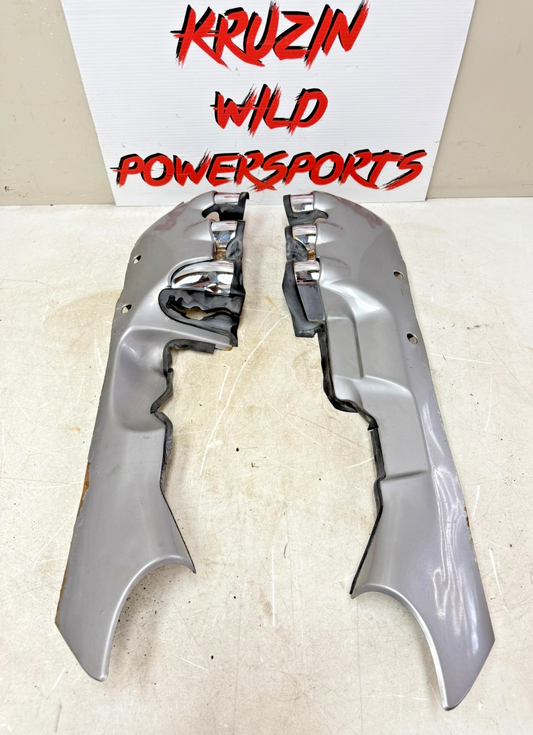2002 Honda Goldwing GL1800 Lower Exhaust Heat Shields Guard Left & Right Covers