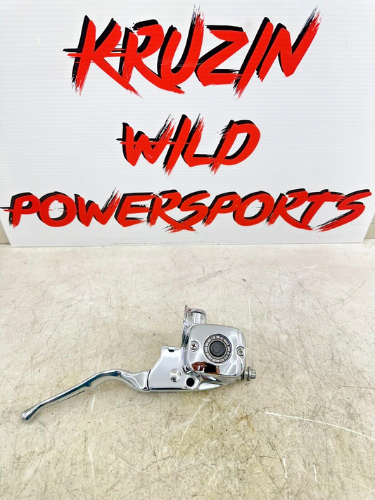 2003 Harley Davidson V Rod VRSCA Chrome Hydraulic Front Brake Master Cylinder