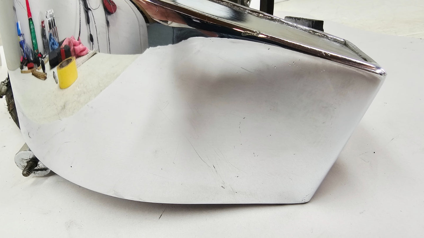 1995 HARLEY SOFTAIL FATBOY Chrome Oil Tank Hose Fluid Reservoir OEM