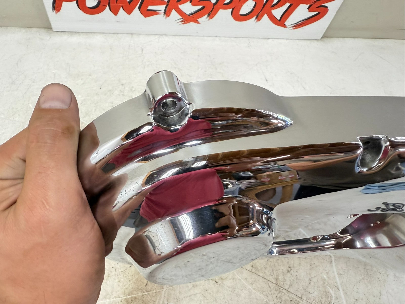 1997 HARLEY DAVIDSON SOFTAIL Outer Primary Clutch Cover Case Chrome Housing