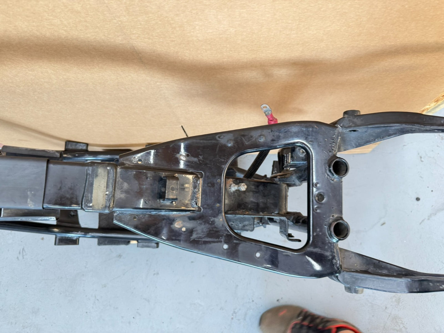 2003 HARLEY DYNA WIDE GLIDE Main Frame Chassis Straight OEM 32 degree
