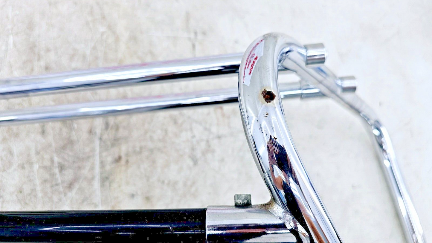 1998 HARLEY FLH ELECTRA GLIDE Chrome Right Saddlebag Guard Bumper Surround Bars