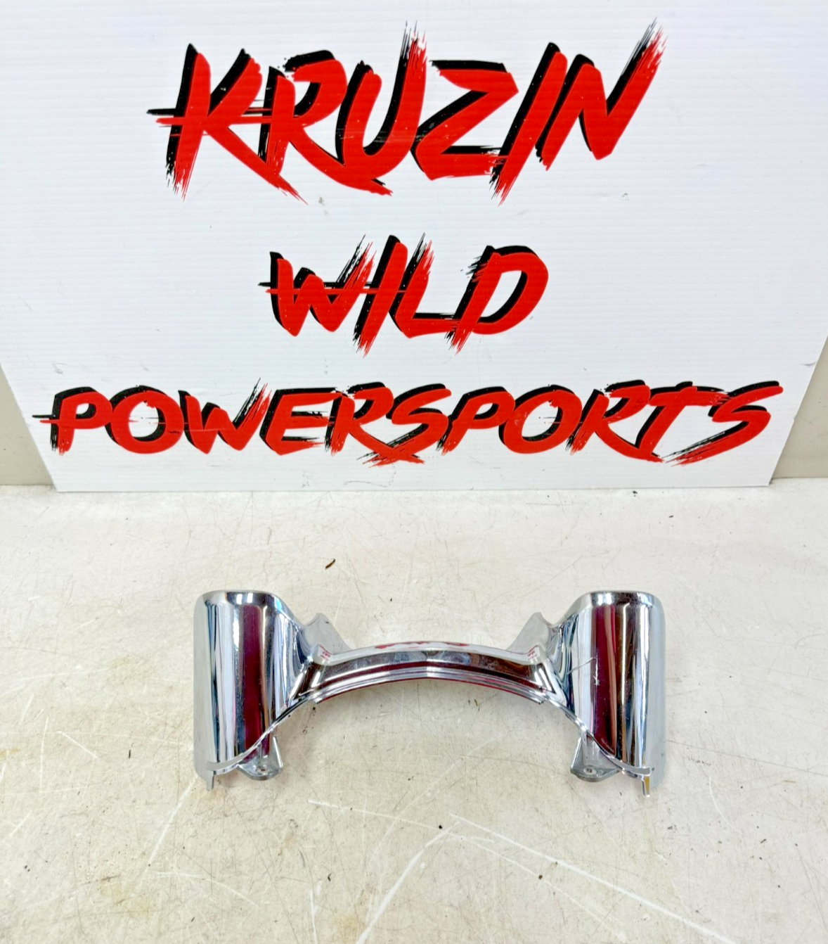 2002 Honda Goldwing GL1800 Front Fork Cover Guard Chrome