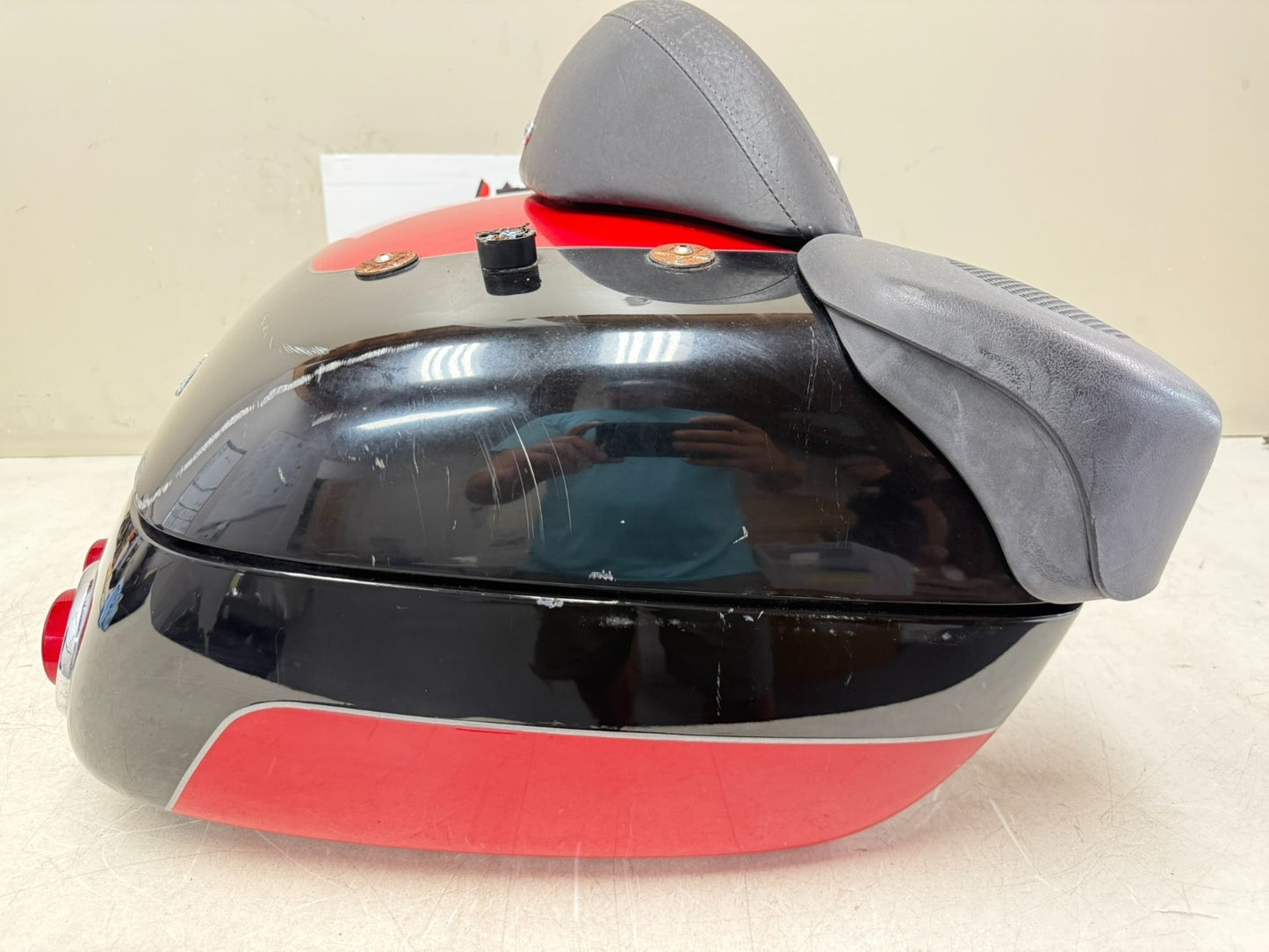 2001 HONDA VALKYRIE INTERSTATE Trunk Luggage Speaker Lid Storage Box W/ key