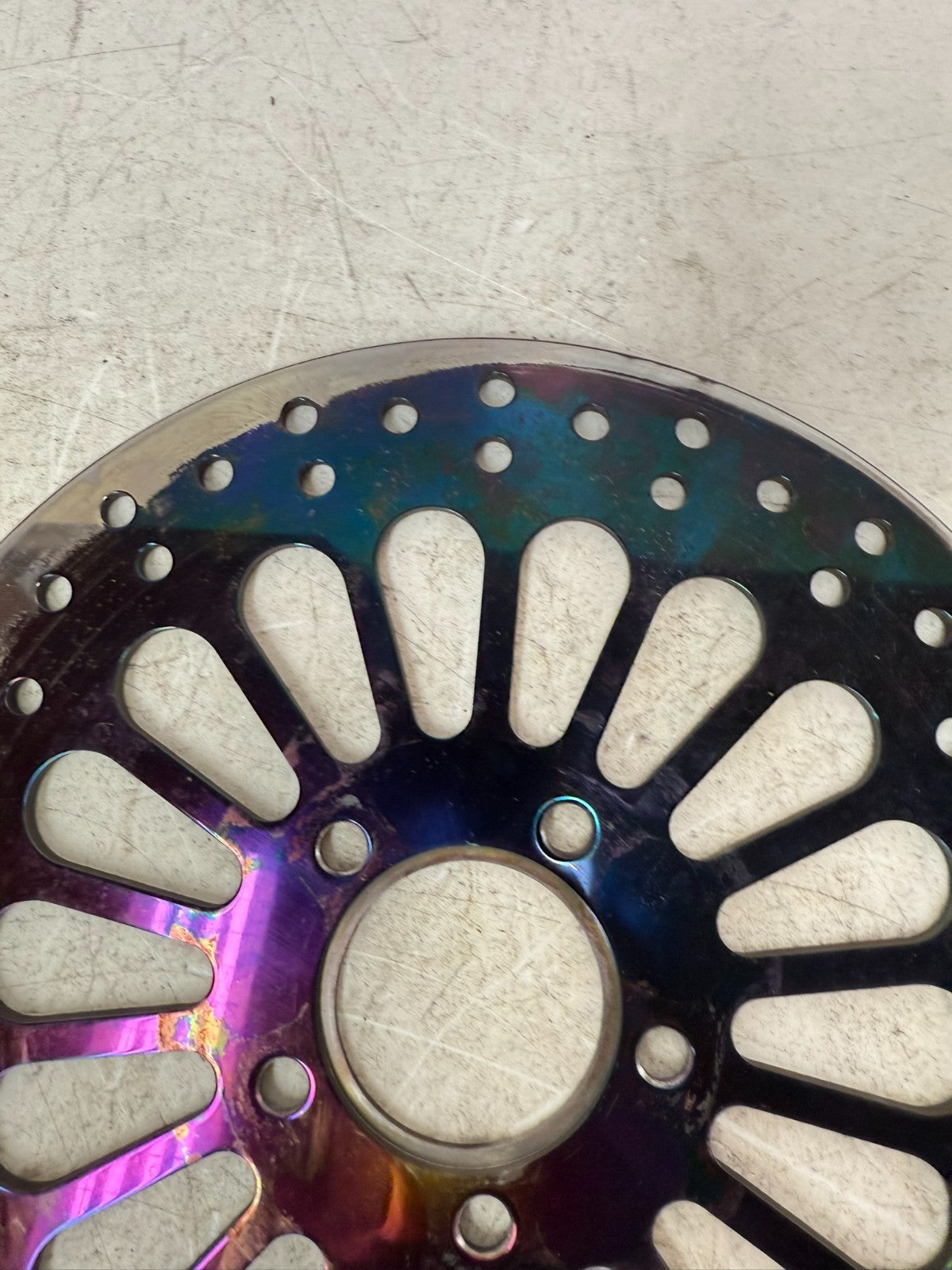 1997 HARLEY DAVIDSON SOFTAIL Front Brake Disc Rotor 11.5in OEM Chrome
