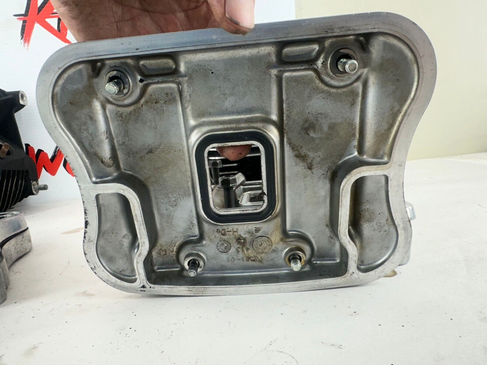 2003 Harley Davidson Sportster Front Rear Cylinder Heads + Rocker Box