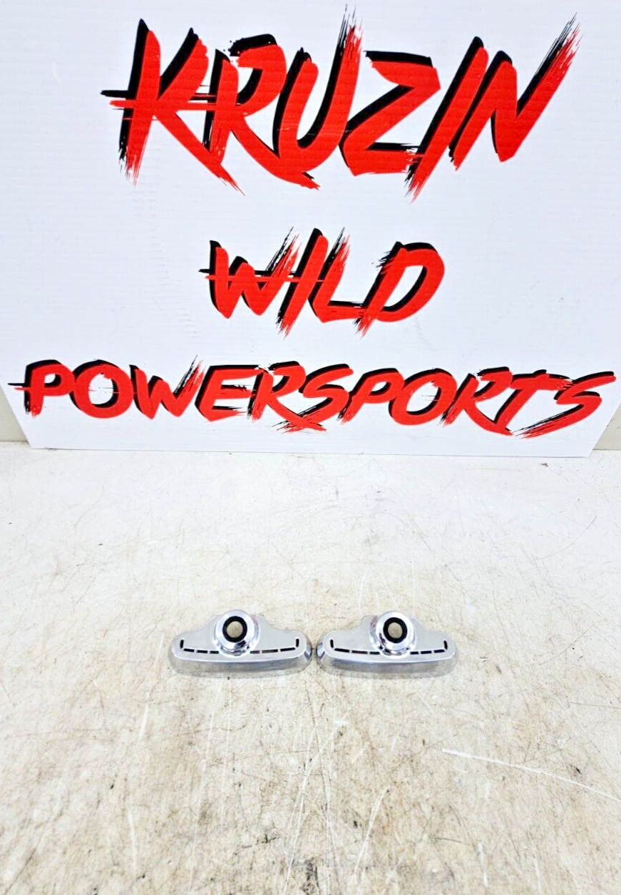 1998 HARLEY FLH ELECTRA GLIDE Chrome Head Bolt Cover Spark Plug Surround