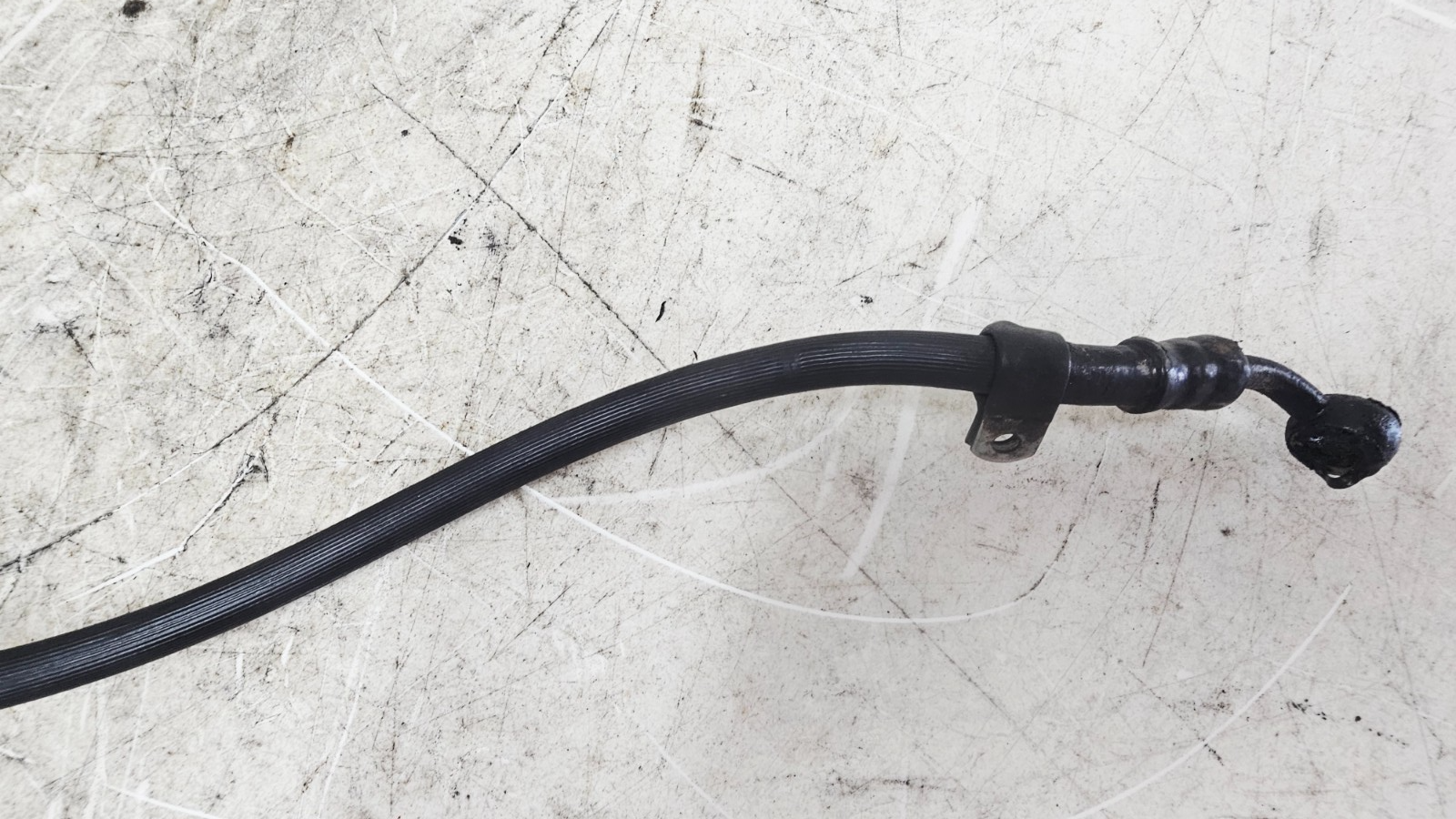 1990 Harley FXR FXRT FXRD FXRS FXLR FXRC Rear Brake Line Hose OEM & Brake Switch