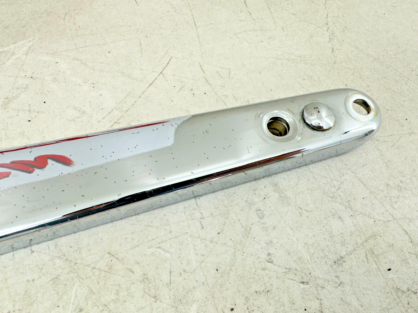 2002 HARLEY SOFTAIL Chrome Rear Fender Strut Arm Bars