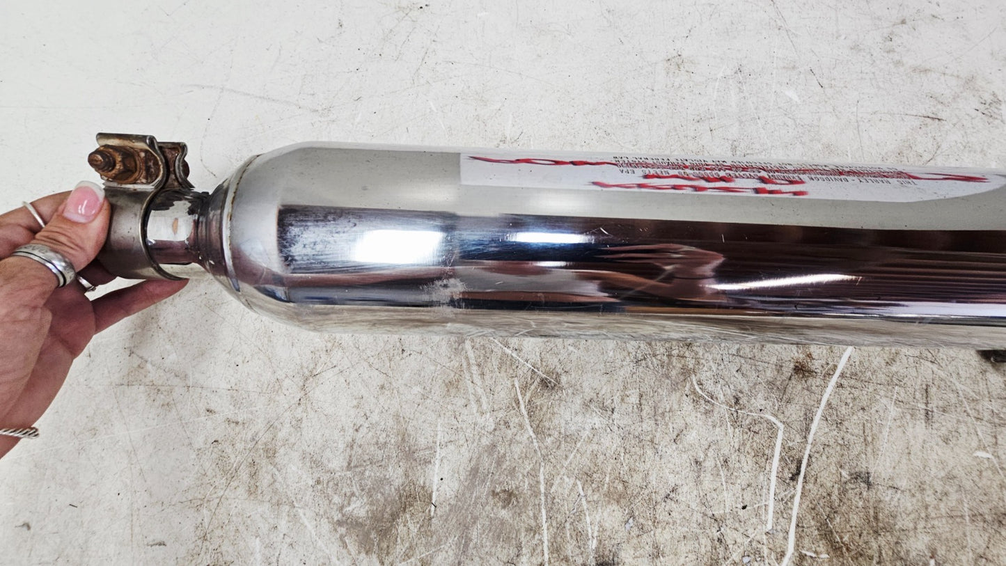 1996 HARLEY FLH ELECTRA GLIDE Exhaust Muffler Pipes Slip On OEM HD