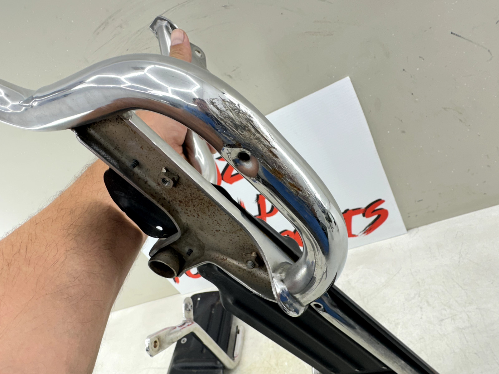 1999 HONDA VALKYRIE INTERSTATE Right + Left Saddlebag Mounting Frame Bars