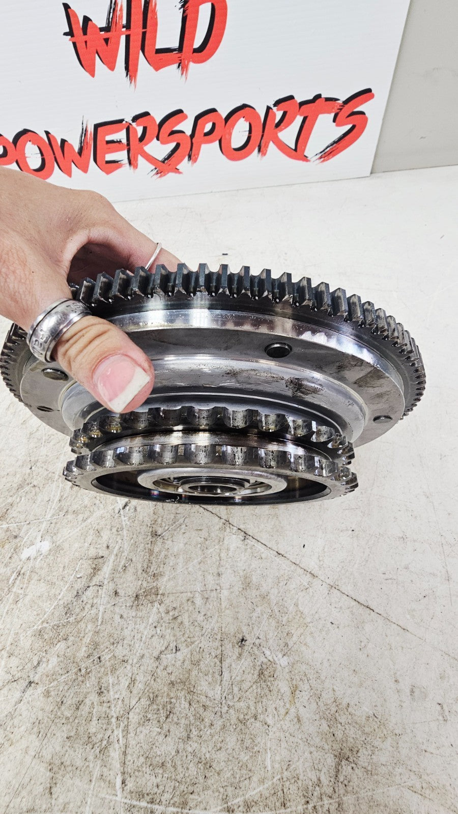 1996 HARLEY FLH ELECTRA GLIDE Primary Clutch Chain Compensator Jackshaft Gear