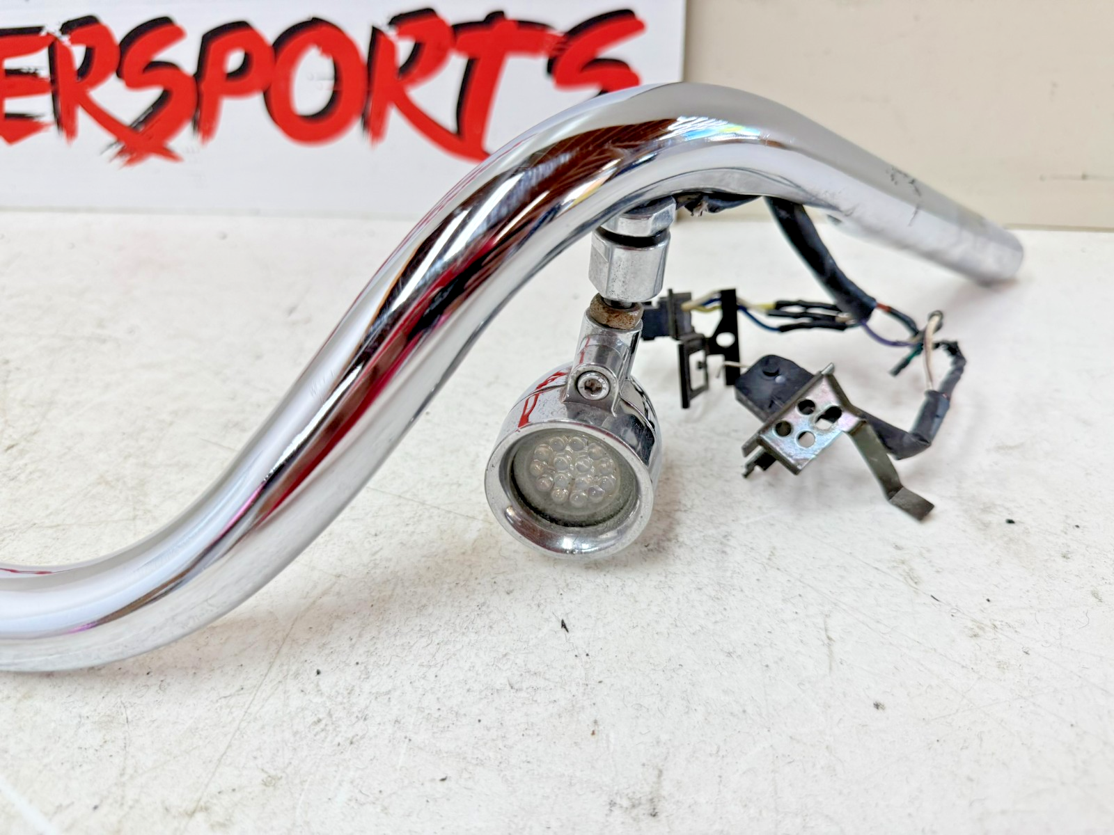 1997 HARLEY DAVIDSON SOFTAIL OEM Handlebar Handle Bars + Turn Signal Hidden Wire