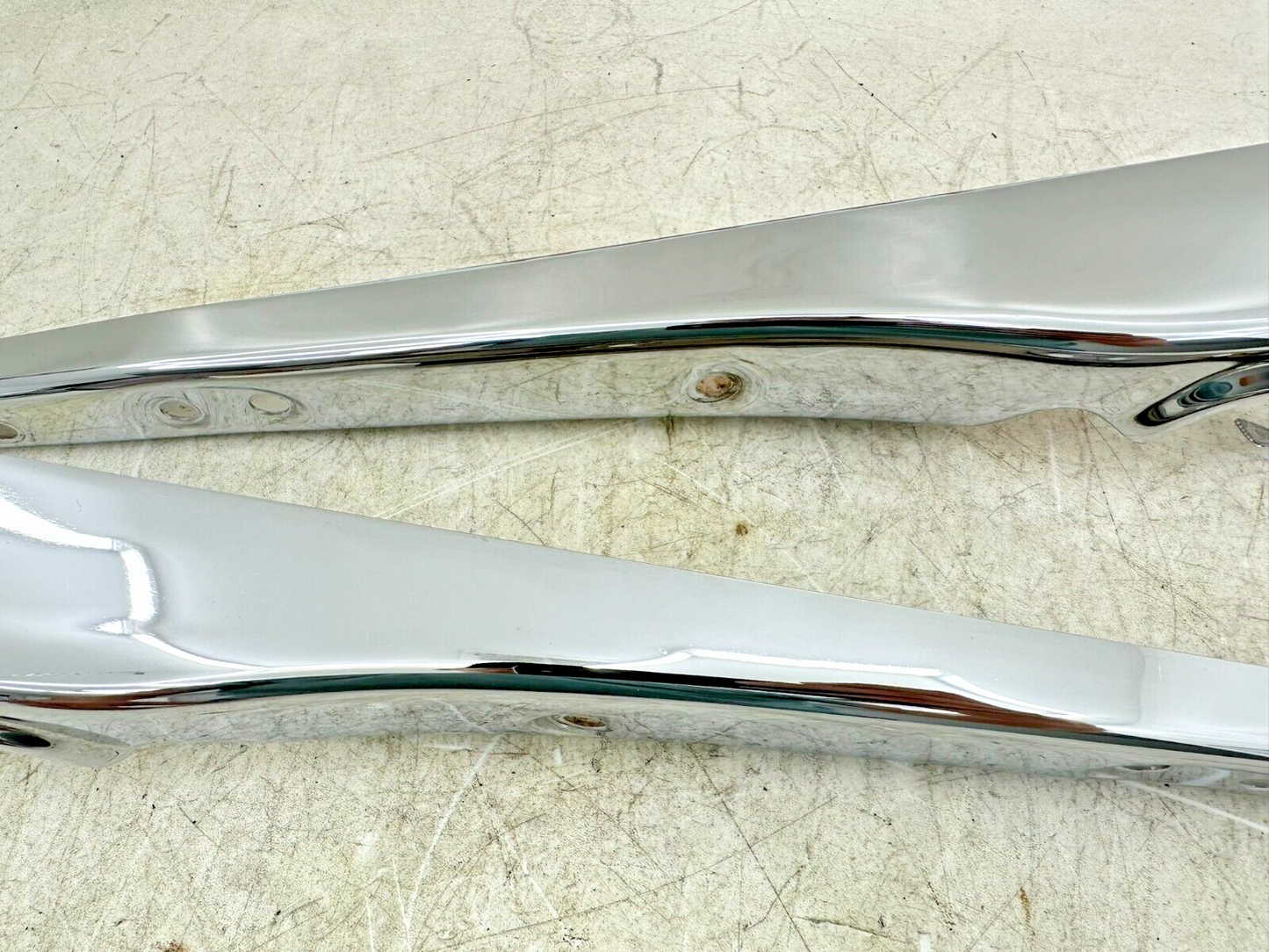 2008 HARLEY SPORTSTER CUSTOM Chrome Rear Fender Frame Strut Arm Covers