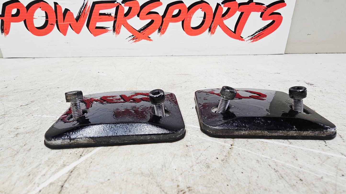 2000 HONDA VALKYRIE INTERSTATE Rear Cylinder Head Covers Right Left Black